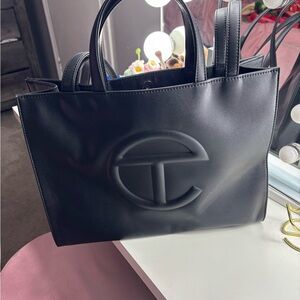 Telfar Classic Black Tote Bag